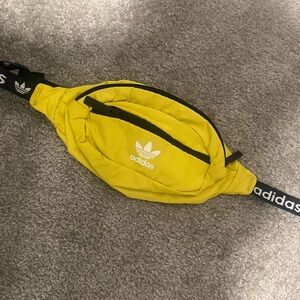 Adidas Yellow Run Pouch Bag